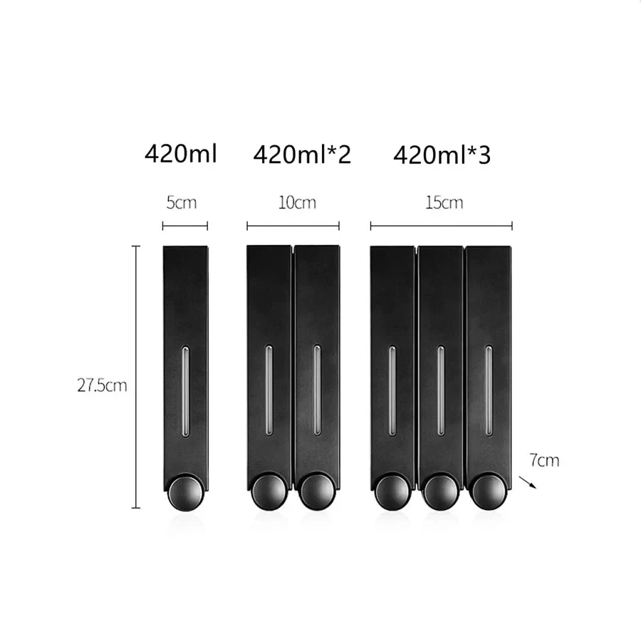 Ophangbare zeep dispensers