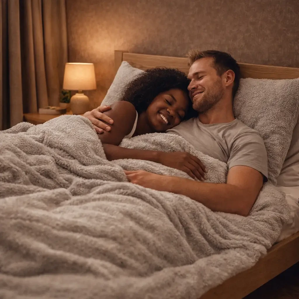 Sleeptime Teddy Dekbedovertrek - 240x200/220 + 2 kussenslopen 60x70 - Grijs