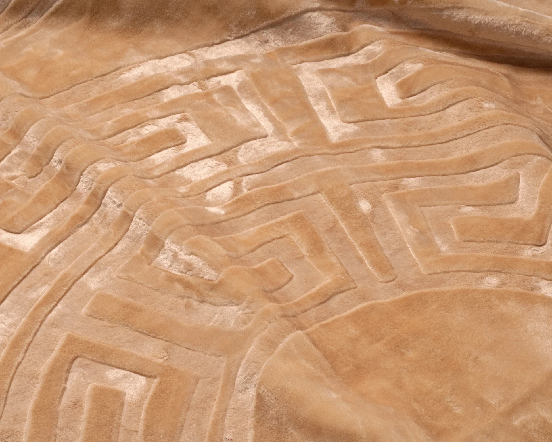 Warme fleece deken 200x240 cm – crème of antraciet