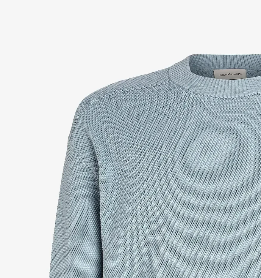 Casual sweater met textuur | Calvin Klein