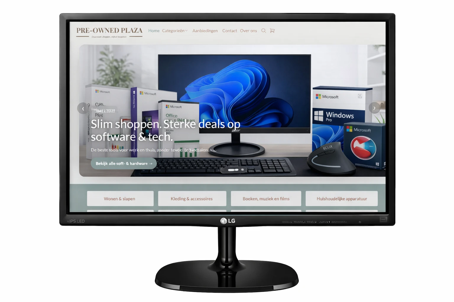 LG 27MP48HQ-P 27 inch Full HD IPS monitor | Pre-Owned Plaza