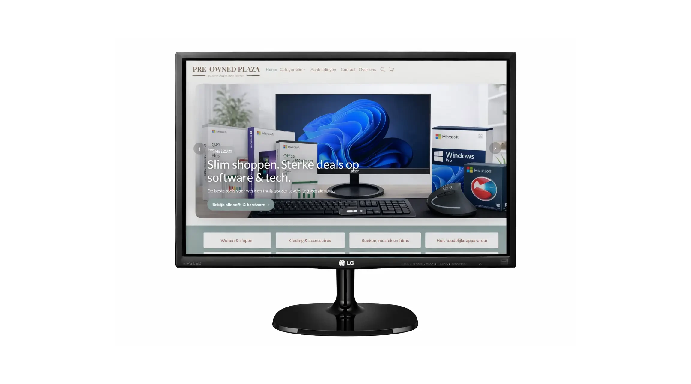 LG 27MP48HQ-P 27 inch Full HD IPS monitor | Pre-Owned Plaza