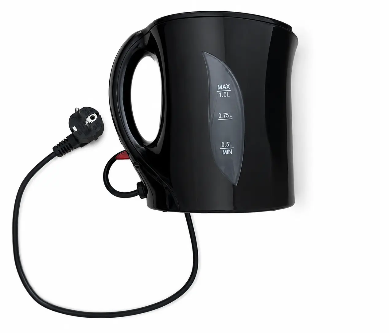 Waterkoker (1 ltr) zwart