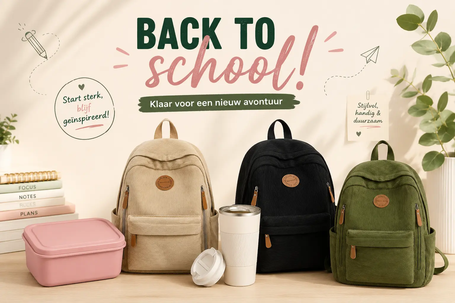 Back to School artikelen bij Pre-Owned Plaza